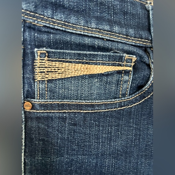 White House Black Market Indigo Wide Leg Jeans - Picture 2 of 13